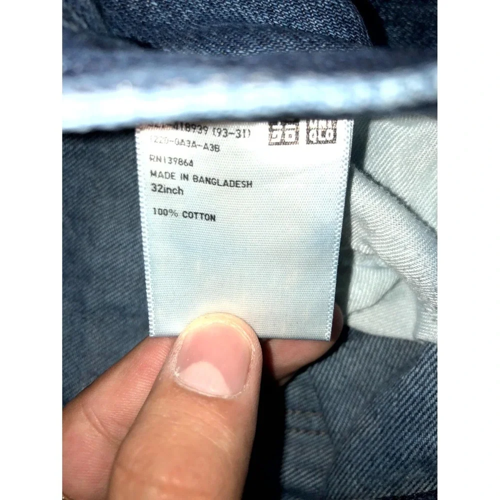 Uniqlo tapered jeans